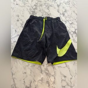 Black Nike Swim Trunks (Size Small)